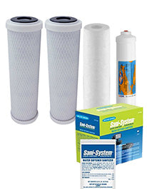 APEC 5 Stage Reverse Osmosis Filters with sanitizer