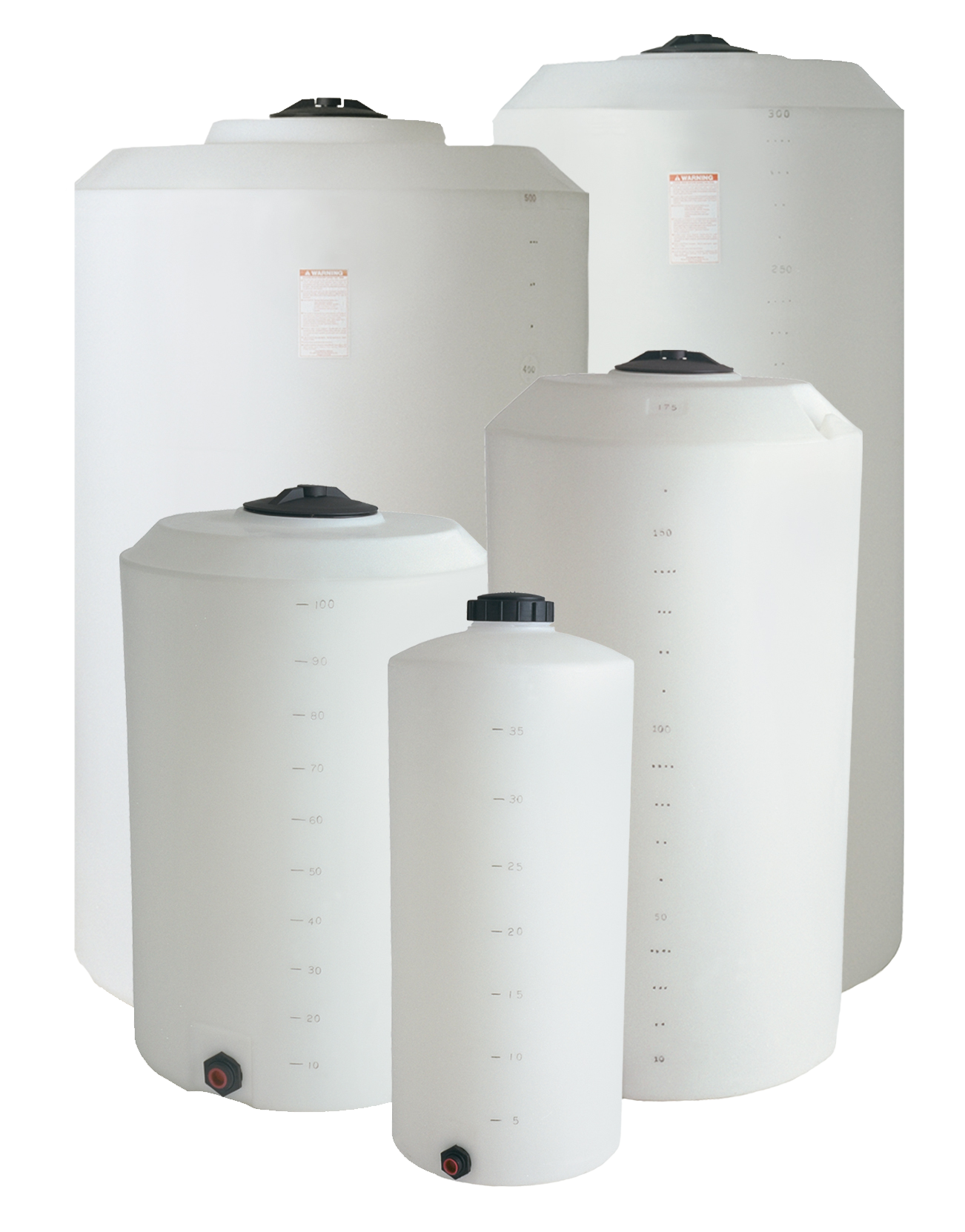 COMMERCIAL VERTICAL WATER STORAGE TANKS (POLY)