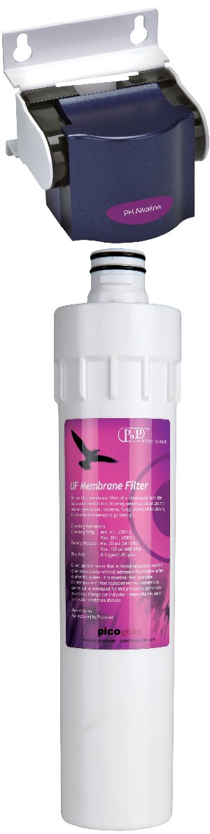 Puri 5 Alkaline Kit add on. Filter and Head