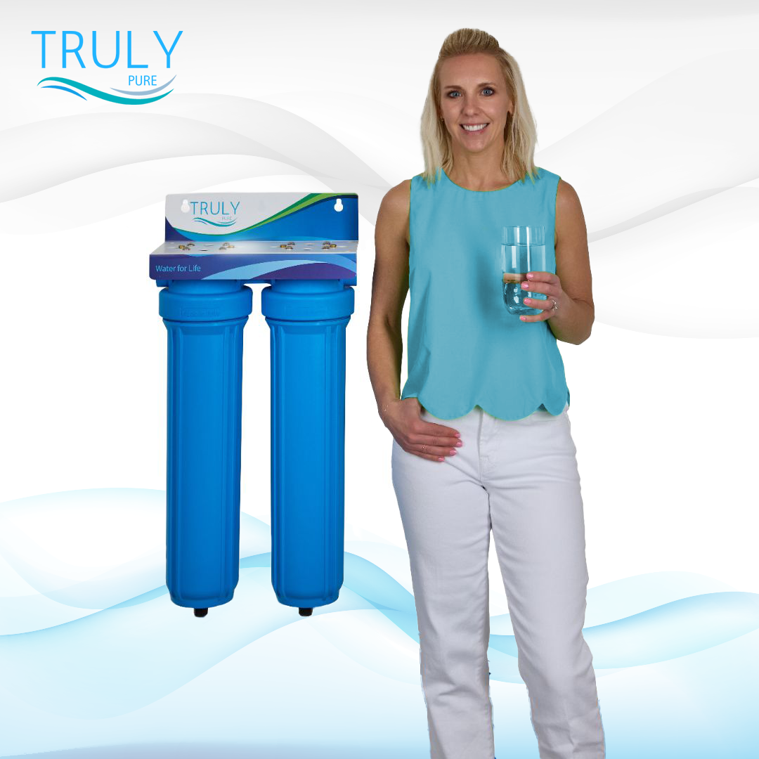 Pure 200 system for whole house scale control and PFAS removal with sediment and carbon filtration