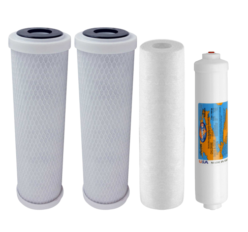 PUREVALUE Reverse Osmosis Filter Set | Standard RO Water Filters | Reverse Osmosis Filters