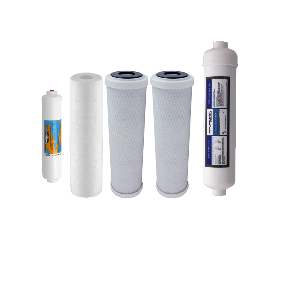 Proseries 6 Stage Remineralizer Water Filter Set | Reverse Osmosis Filters