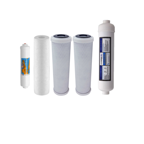 Proseries 6 Stage Remineralizer Water Filter Set | Reverse Osmosis Filters