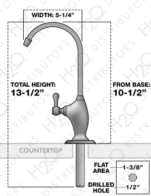 Vase Style Reverse Osmosis Faucet | Vase Style Faucet