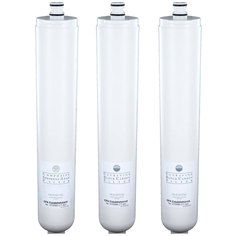 Water Factory Water Filter Set Cuno SQC Pro Reverse Osmosis Filters