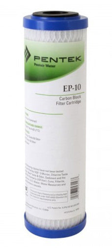 Pentek EP-10 | 2.5" X 10" Carbon Block Water Filter | 5 Micron | Pentek
