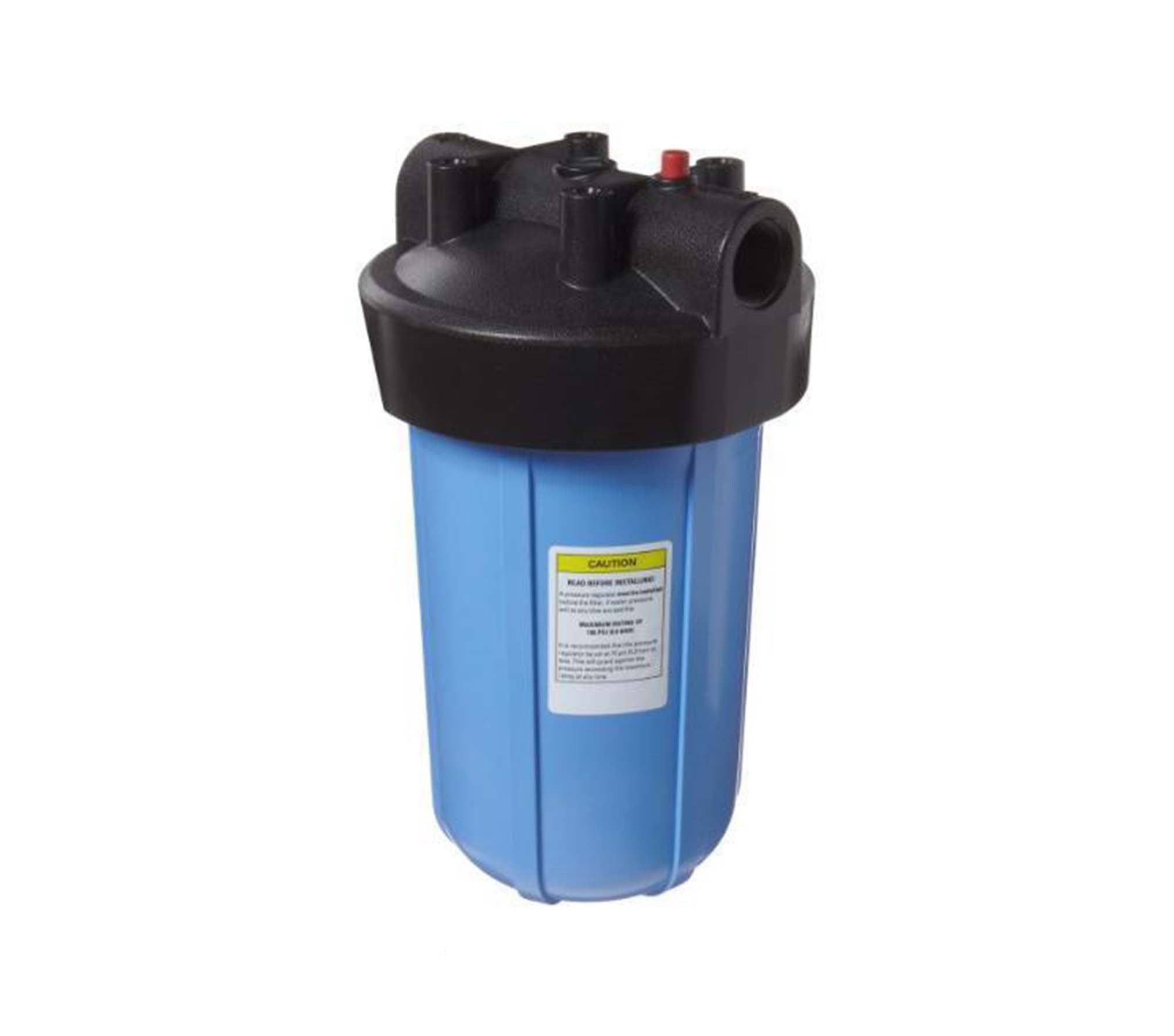 Big Blue Water Filter Housing | 4.5 X 10" | 1" Inlet/Outlet | Big Blue Housing