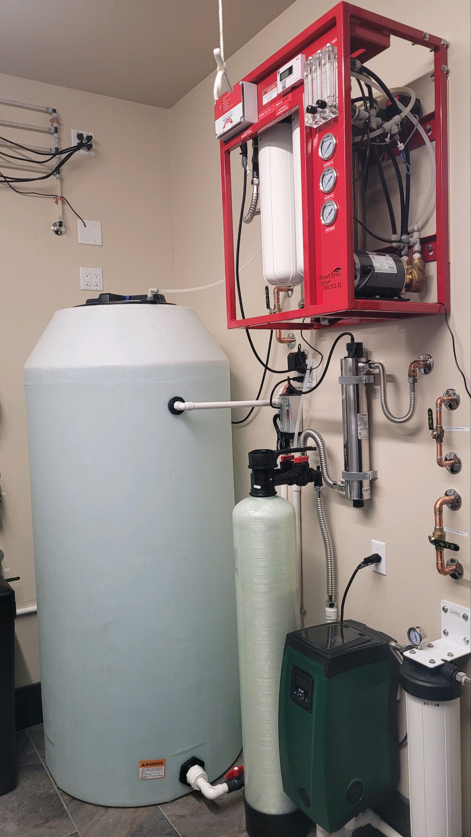 2000 GPD Whole House Reverse Osmosis Water System with Tank and Post Treatment - Reverse Osmosis Superstore