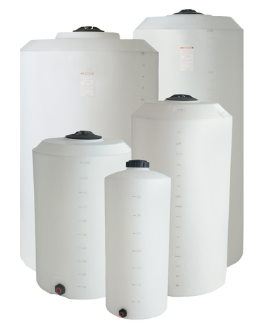 COMMERCIAL VERTICAL WATER STORAGE TANKS (POLY)