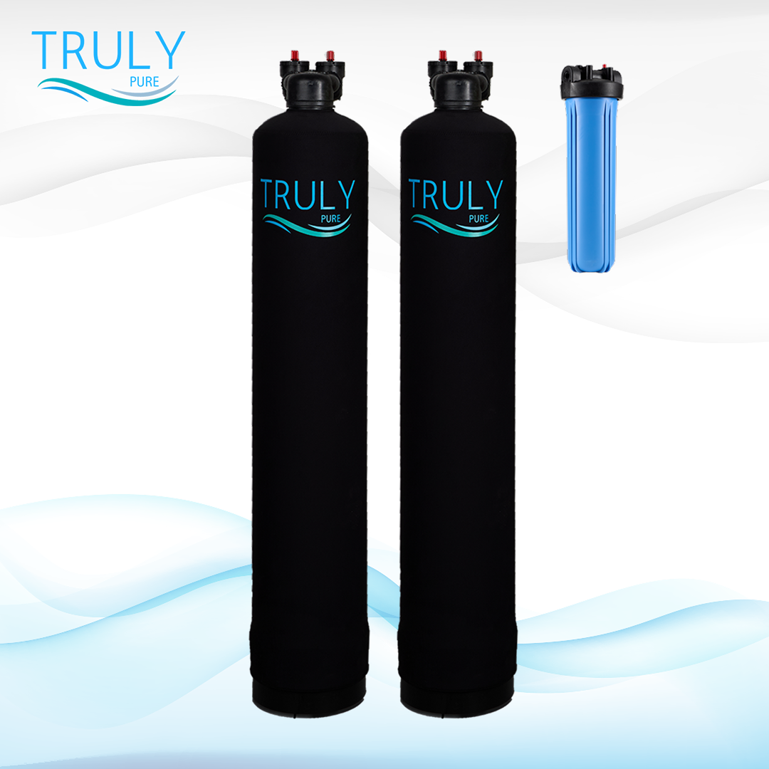 Truly Salt Free Combo - Salt-Free Water Softener + Chlorine/Chloramine + Sediment Removal