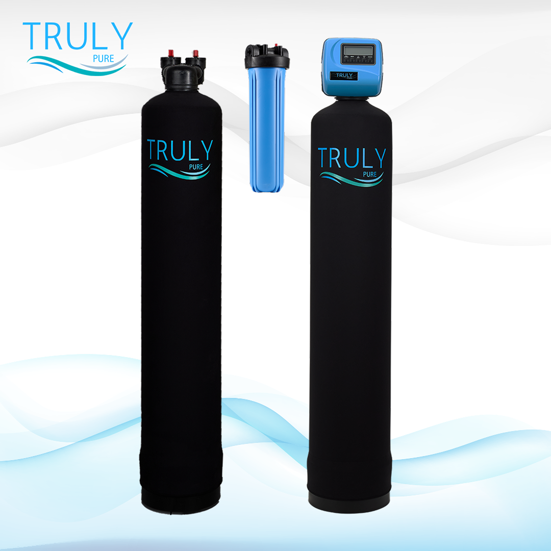 Truly Soft Combo - Salt Based Water Softener + Carbon Tank