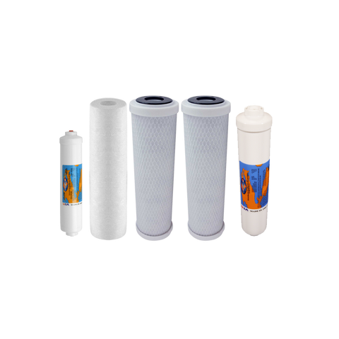 ProSeries 6 Stage Calcite Acid Neutralizer Filter Set | Reverse Osmosis Filters