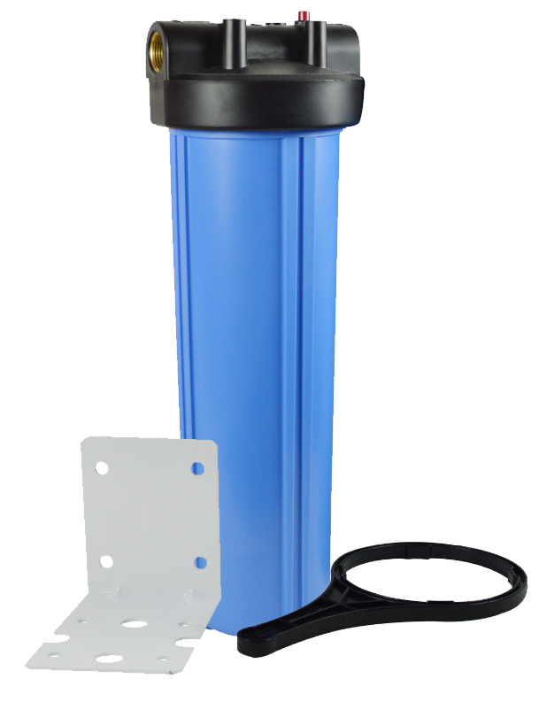 Whole House Water Filter SetUp Big Blue Inline Filter System