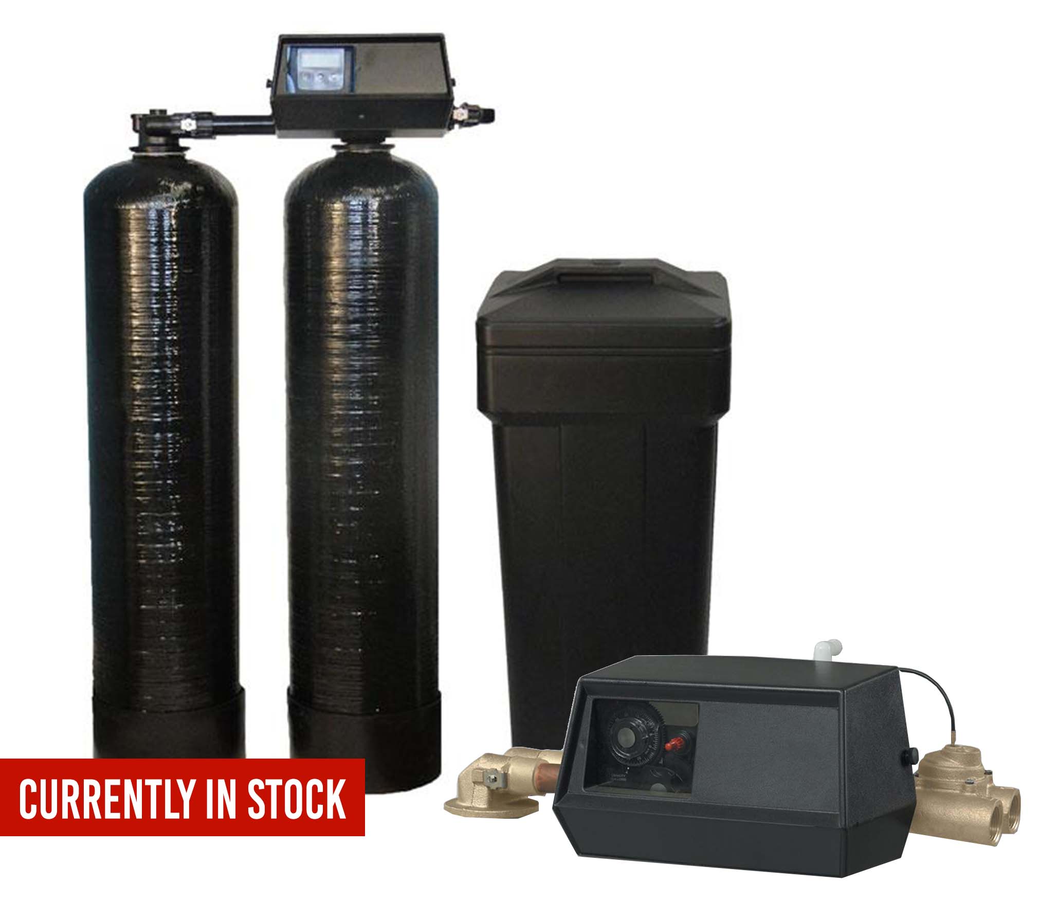 Fleck 9100SXT Twin Water Softener - Reverse Osmosis Superstore