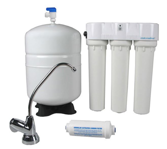Microline Reverse Osmosis System | 4 Stage 50 Gallon Per Day | Microline Filter