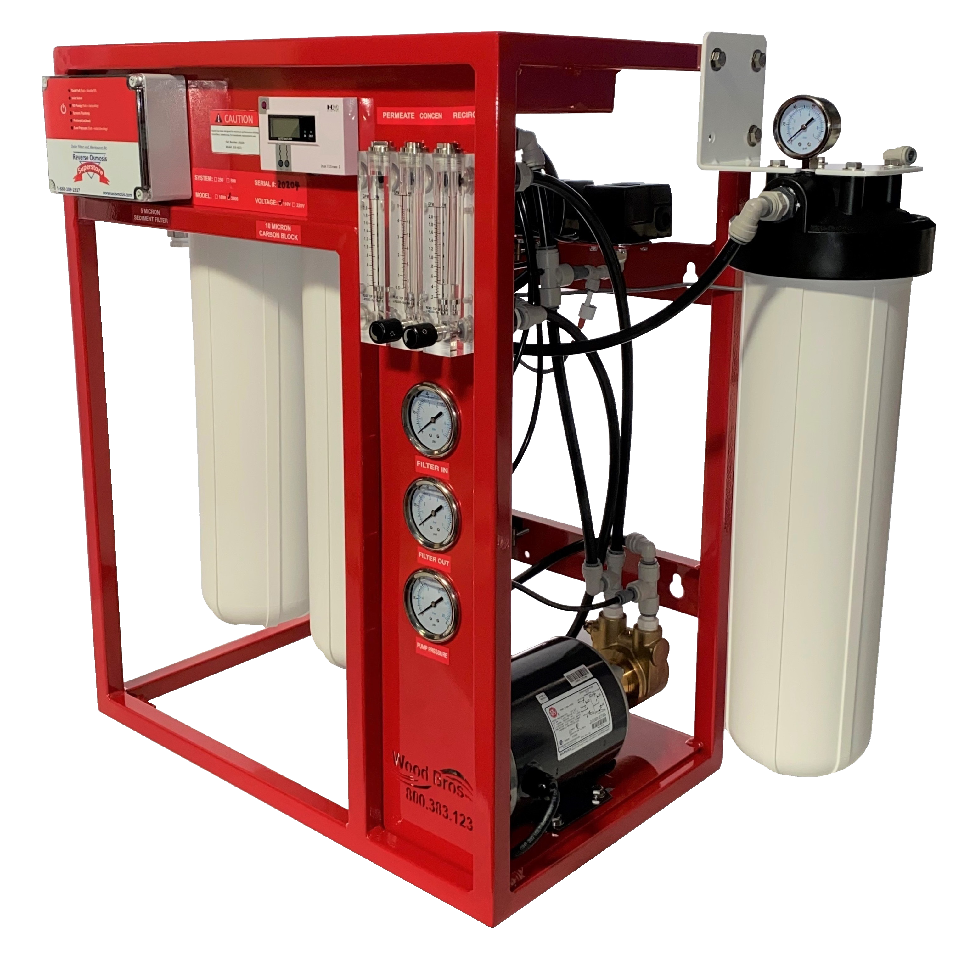 FULLY-LOADED Commercial Reverse Osmosis System - 1000 GPD - Reverse Osmosis Superstore