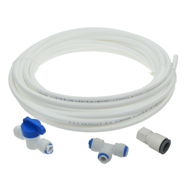 Refrigerator and Ice Maker Water Line Hookup Kit - PureWater Filters