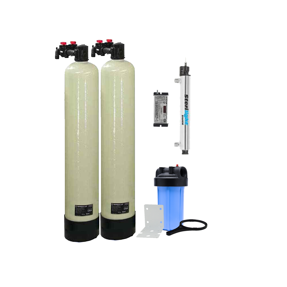 Salt Free Water Conditioner System |  Pre-Filter, Carbon Water Filter