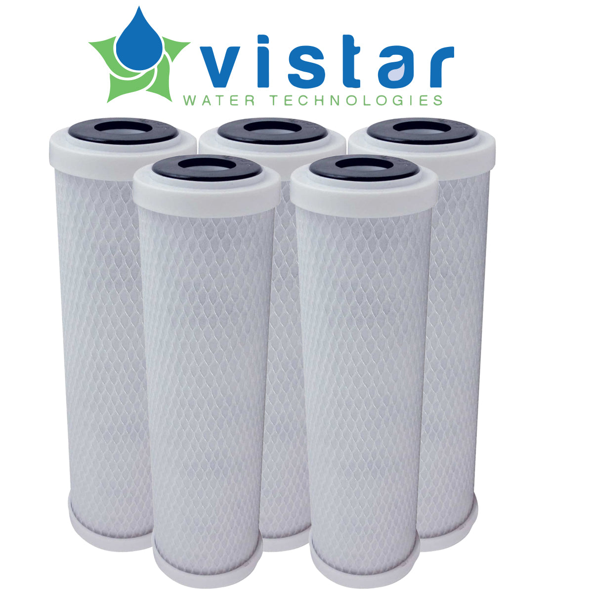 Vistar 5 Pack Carbon Water Filters | Vistar Reverse Osmosis Filters