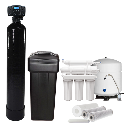 Home Water System Combo | Fleck Water Softener | ProSeries Reverse Osmosis System | Reverse Osmosis Superstore
